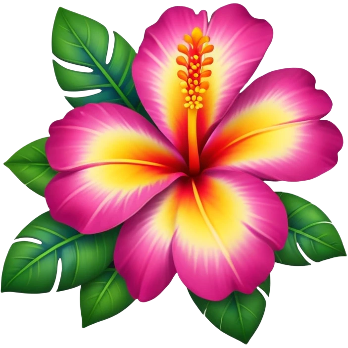 Hawaii flower emoji
