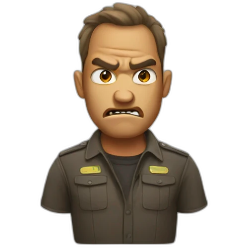 angry nod emoji