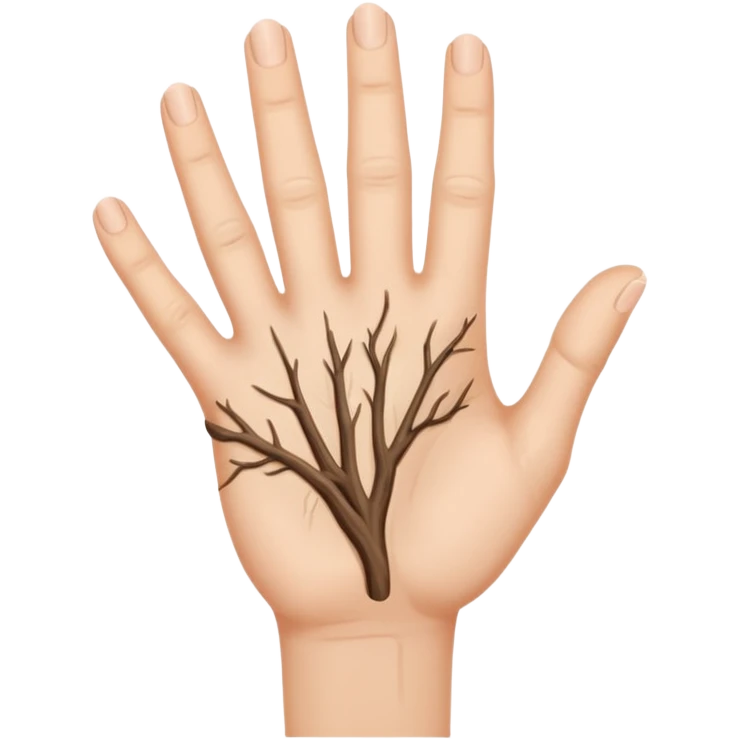 hello hand emoji