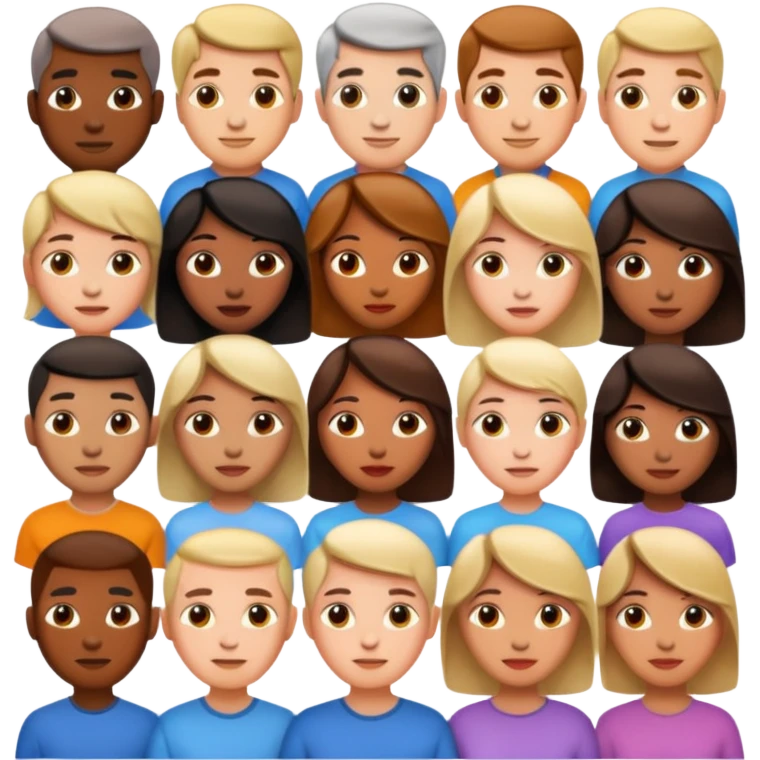 можешь дорисовать людей emoji