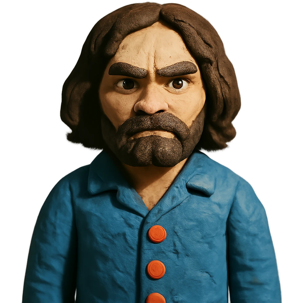 mini Charles Manson emoji