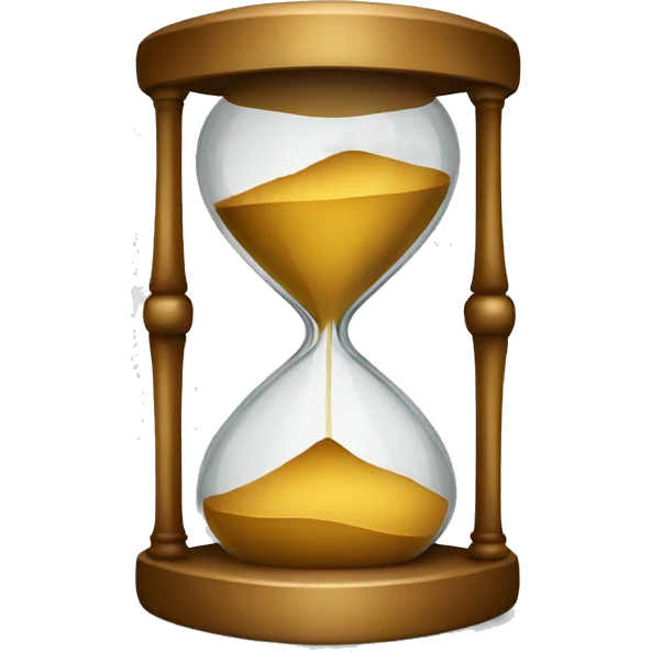 hourglass emoji