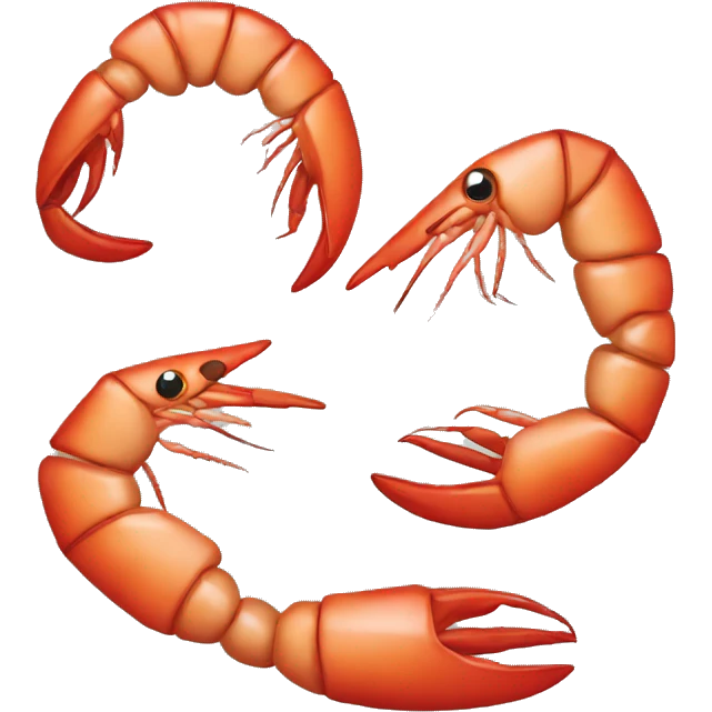 Prawn emoji