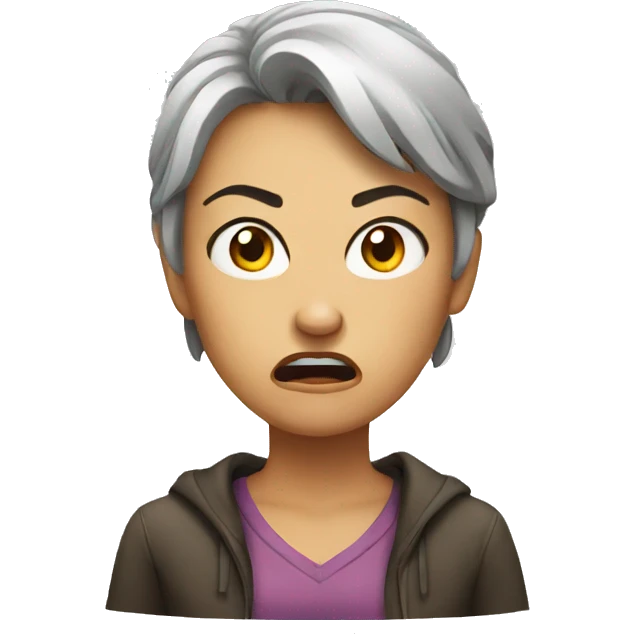 angry woman emoji