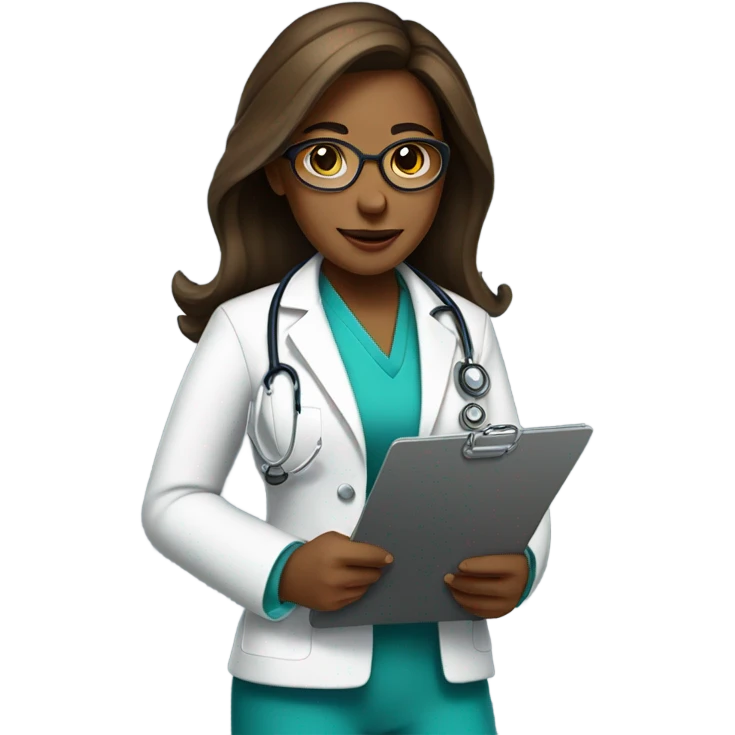 woman doctor emoji