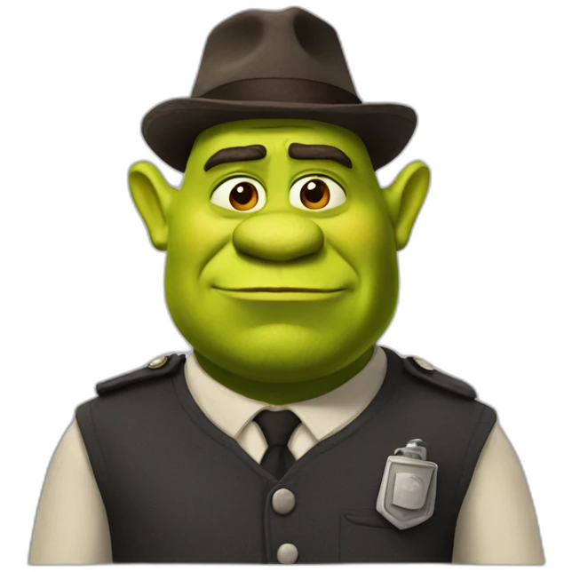 shrek inspector emoji