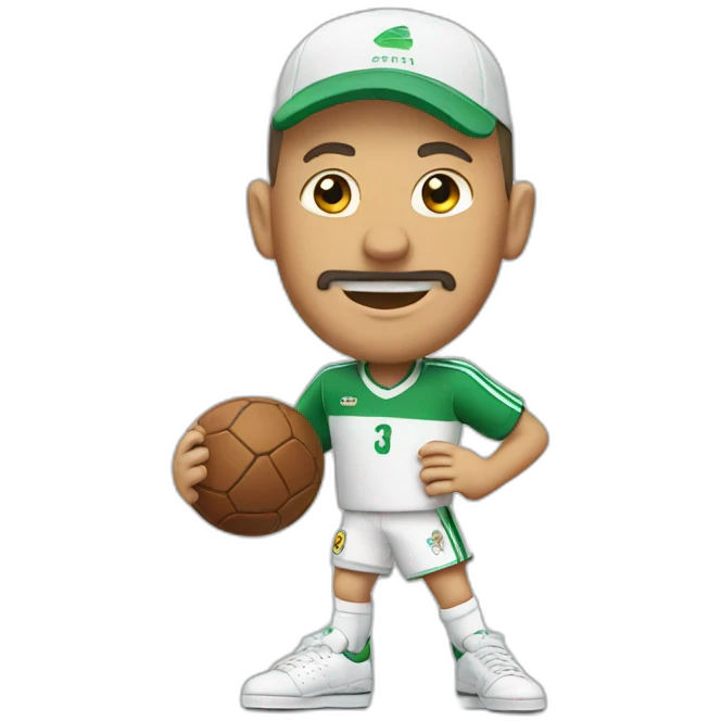 Stan smith playing football emoji