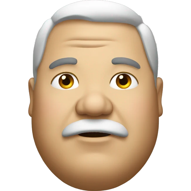 fat man emoji