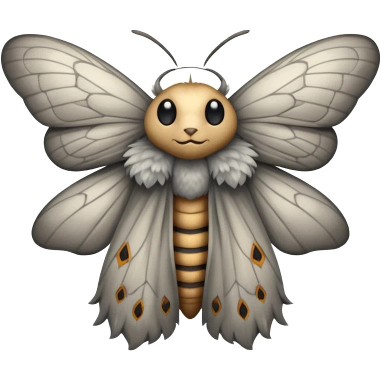 Moth shirt emoji