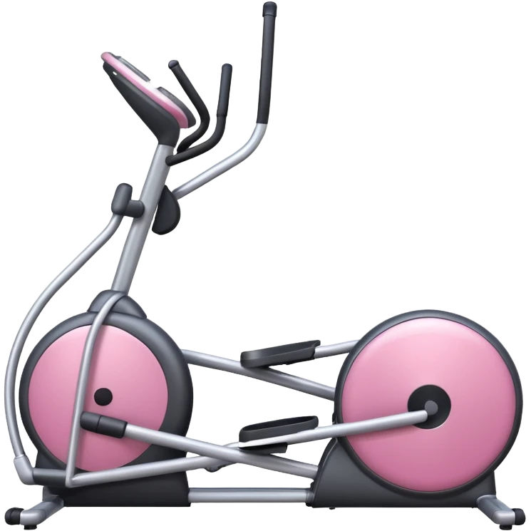 pink Elliptical machine  emoji