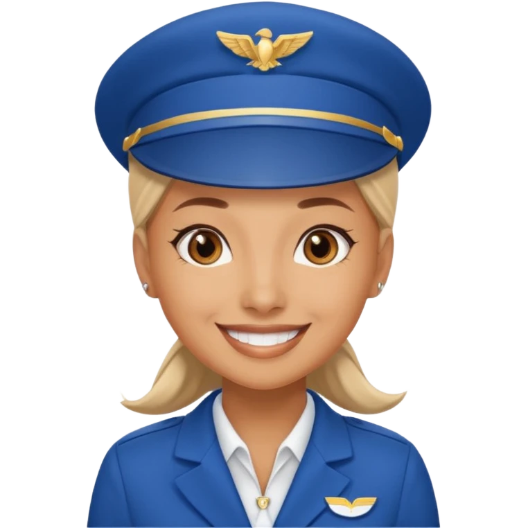 coworkers flight attendant  emoji