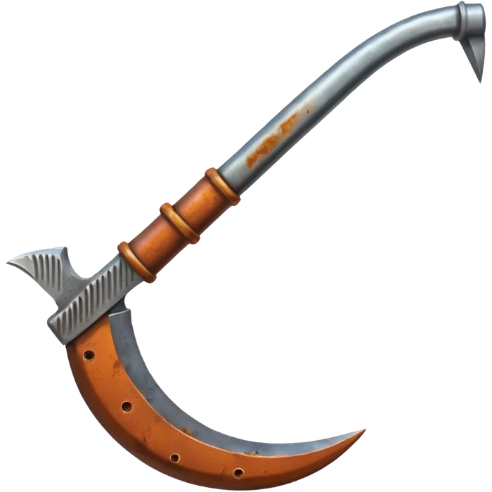 farmer sickel object only no human emoji