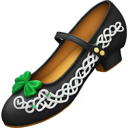 irish dancing shoe emoji