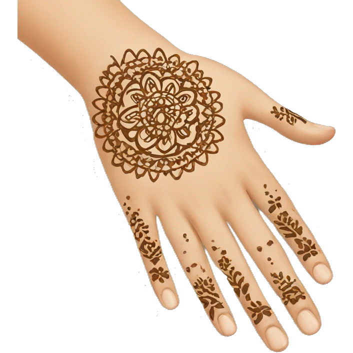 Henna Simple Design emoji