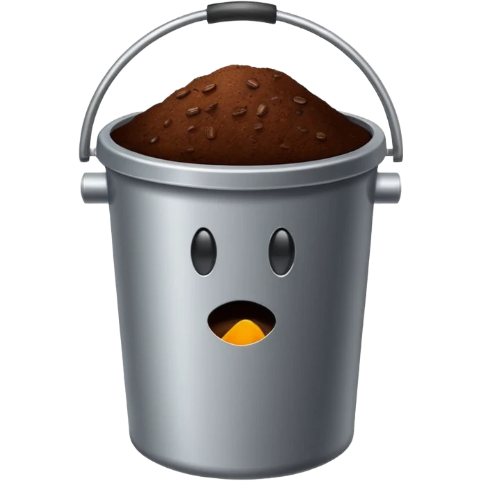 Coffee trashcan emoji