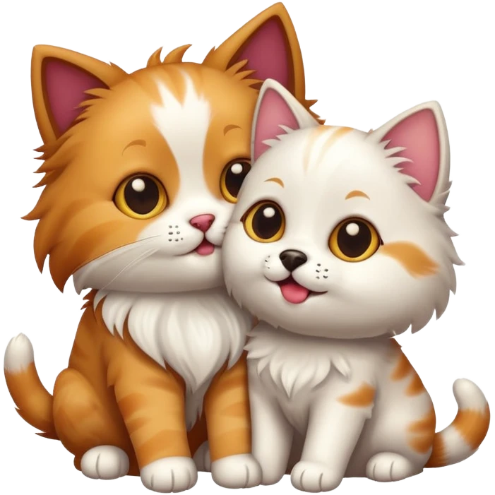 Kedi köpek emoji
