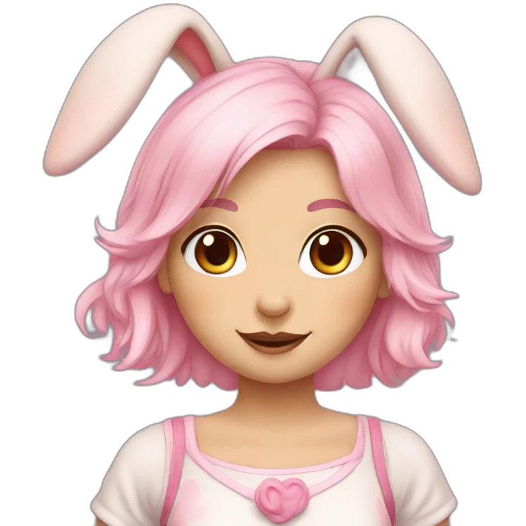 Bunny girl  emoji