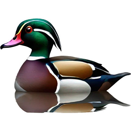 Wood duck emoji