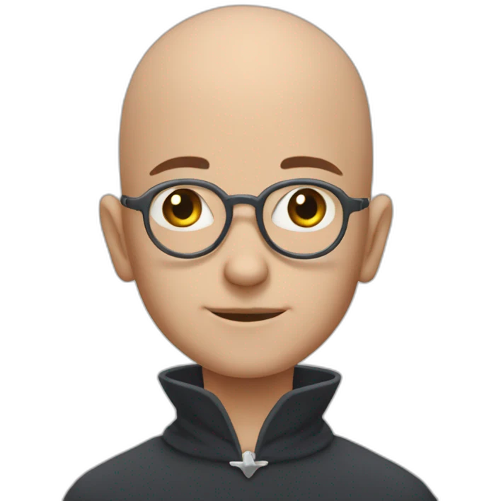 max the young bald wizard emoji
