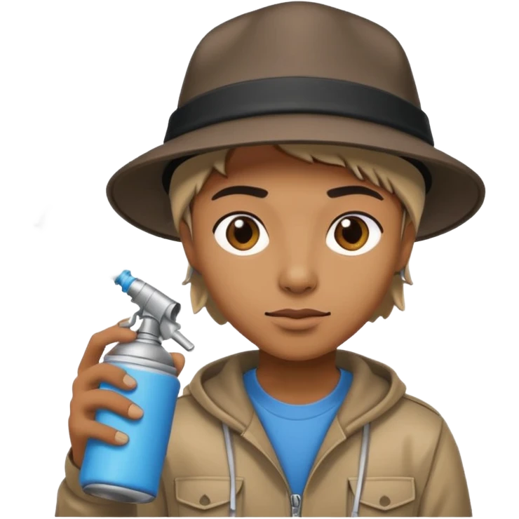 Graffiti artist emoji