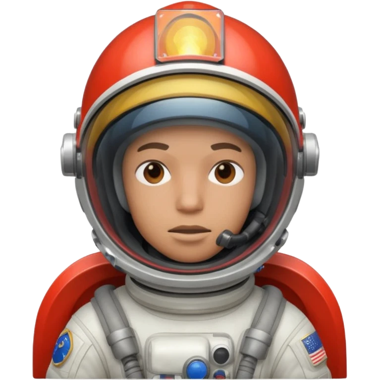 firefighting astronaut emoji