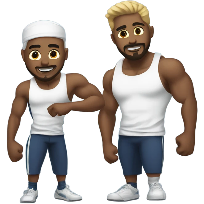 ADVENTURES OF CHAD AND JAMAL: THE GYM BOIS emoji