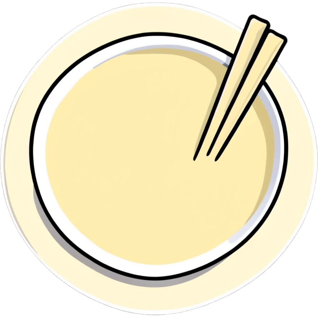 creamy garlic aioli sauce in a small dish emoji