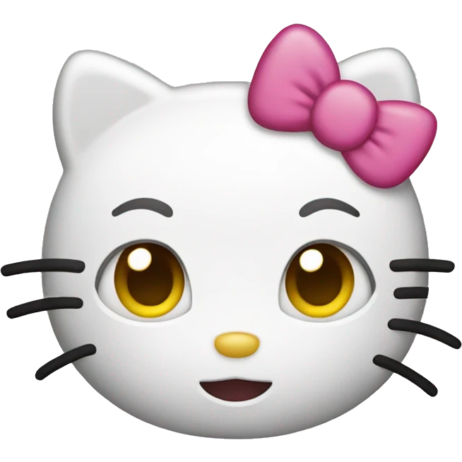 Hello kitty emoji