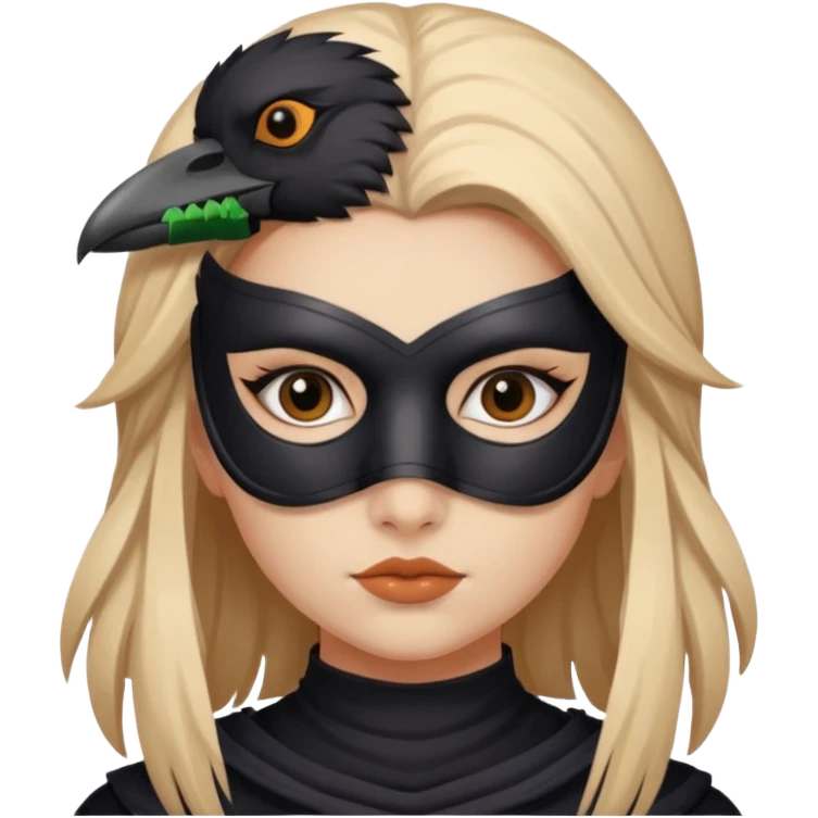 Caw girl emoji