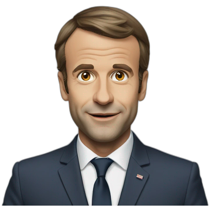 Emanuel Macron emoji