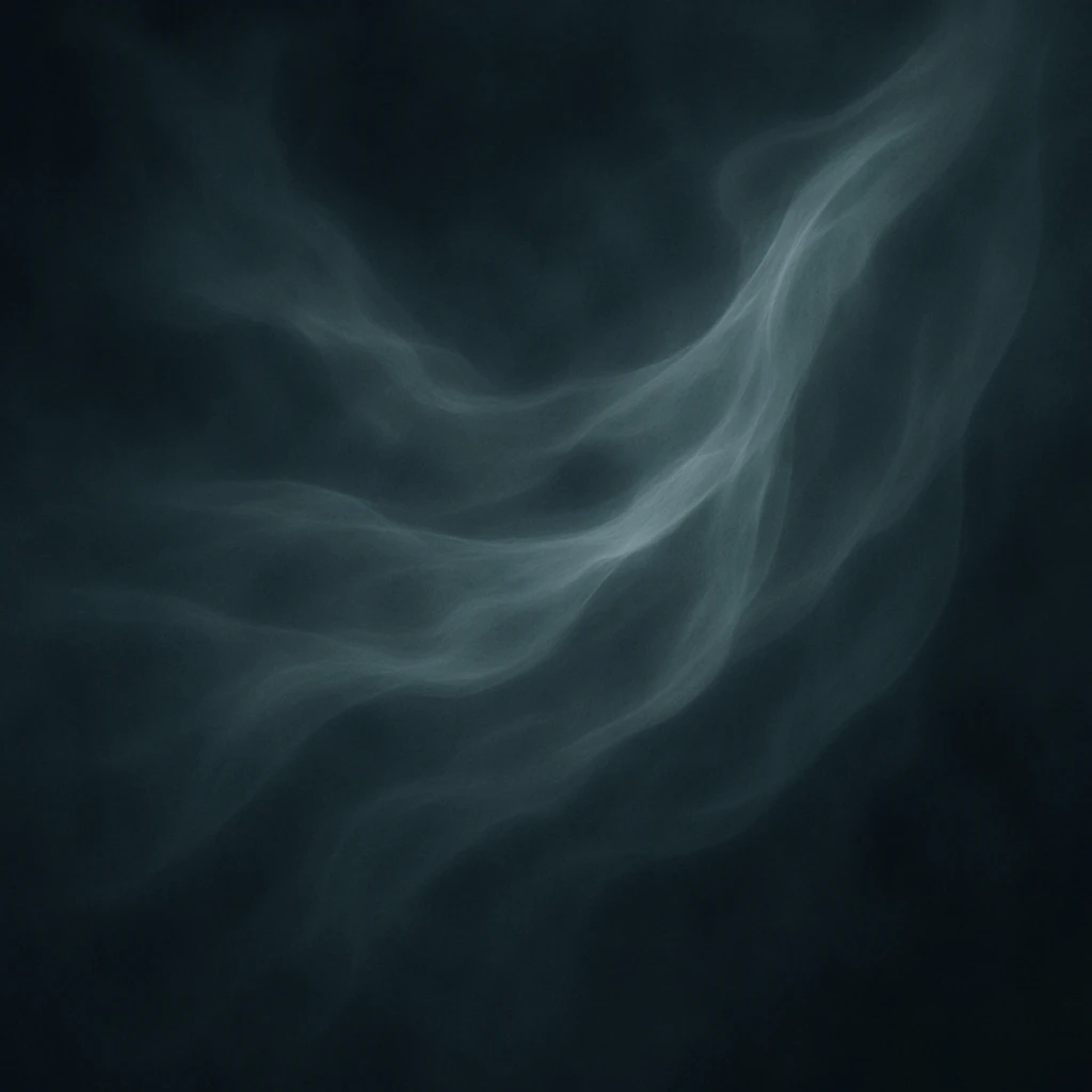 A mysterious, flowing veil of mist, ethereal and soft, drifting in the air, with subtle gradients and a dreamy, atmospheric look. emoji