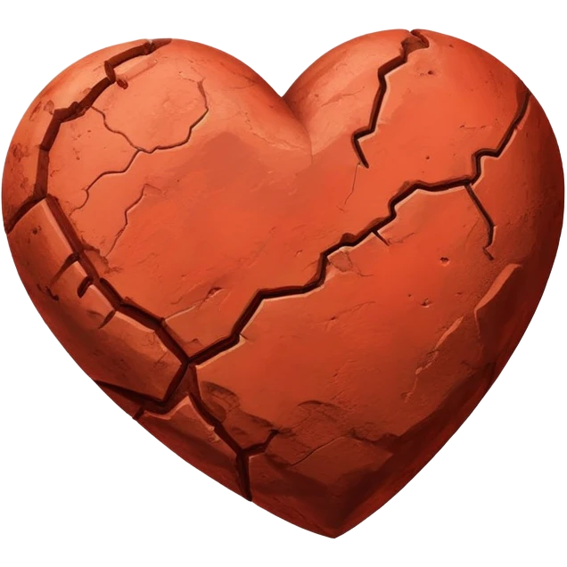 heart shape planet mars emoji