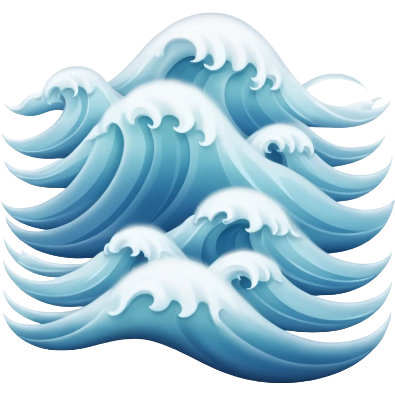 foggy waves emoji