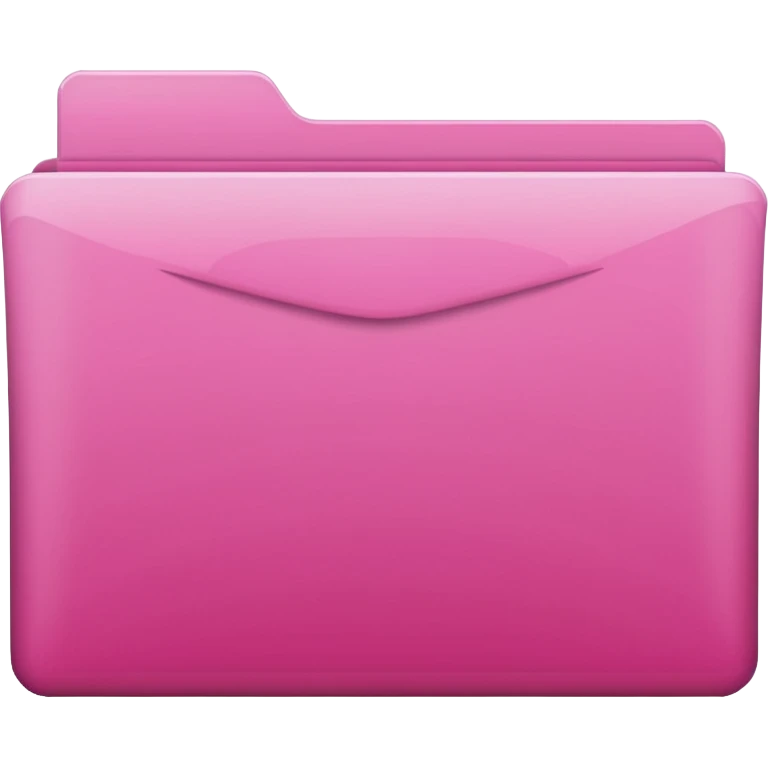 mix pink forward facing folder emoji