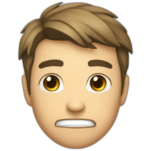 Hein Ko Ko who is trying to smile but cry emoji