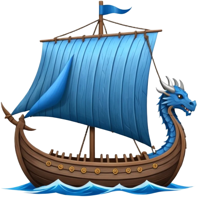 viking ship emoji
