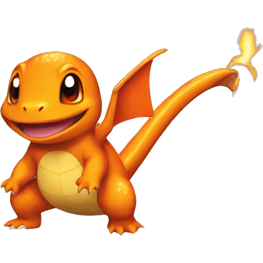 Charmander the Pokémon emoji