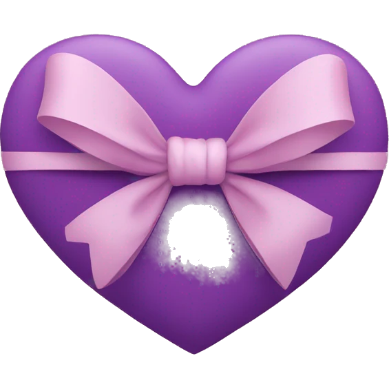 heart and bow  emoji