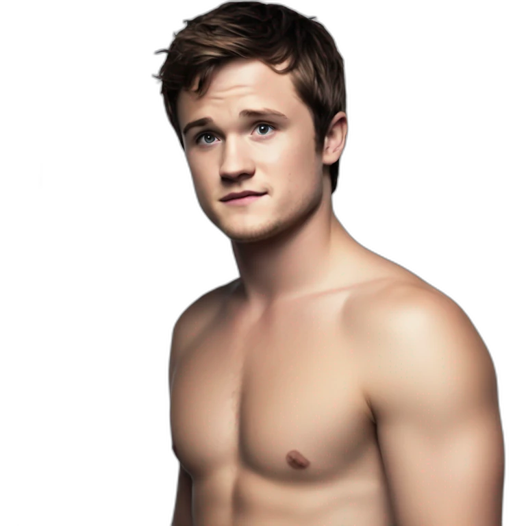 josh hutcherson shirtless emoji