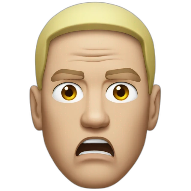 eminem angry emoji