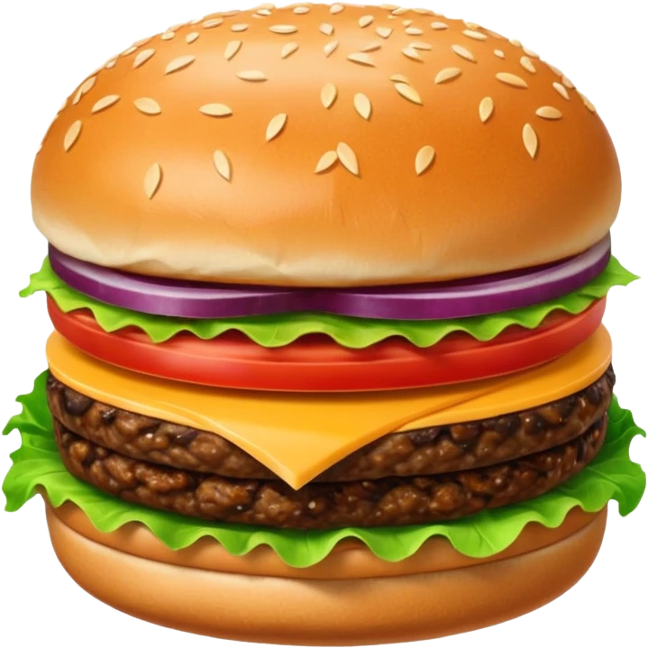 Hamburger emoji