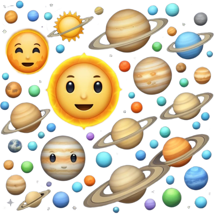  solar system emoji