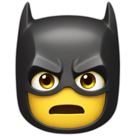 Batman minion emoji