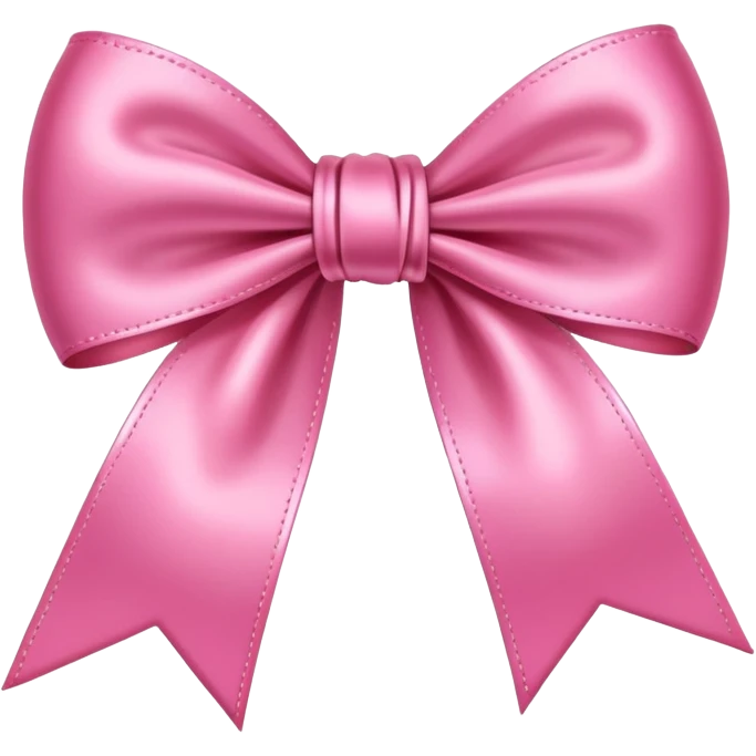 Laço rosa  emoji