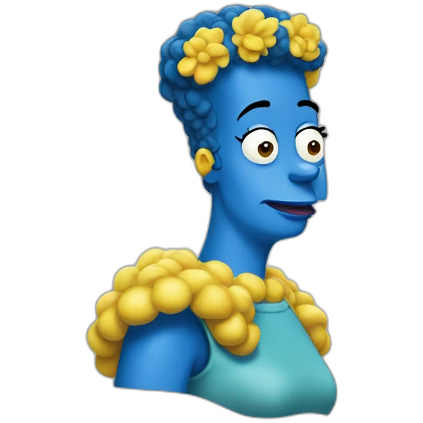 Marge Simpson emoji