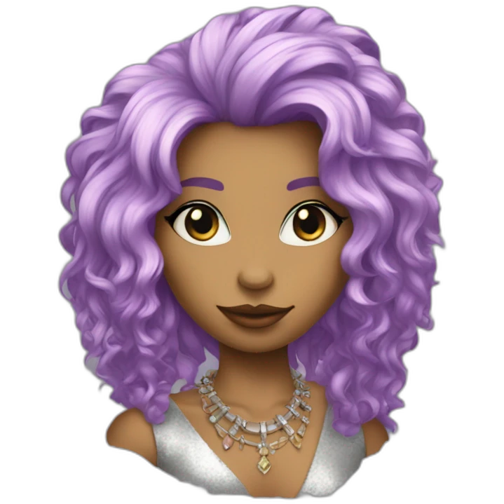 Glamrock bonnie emoji