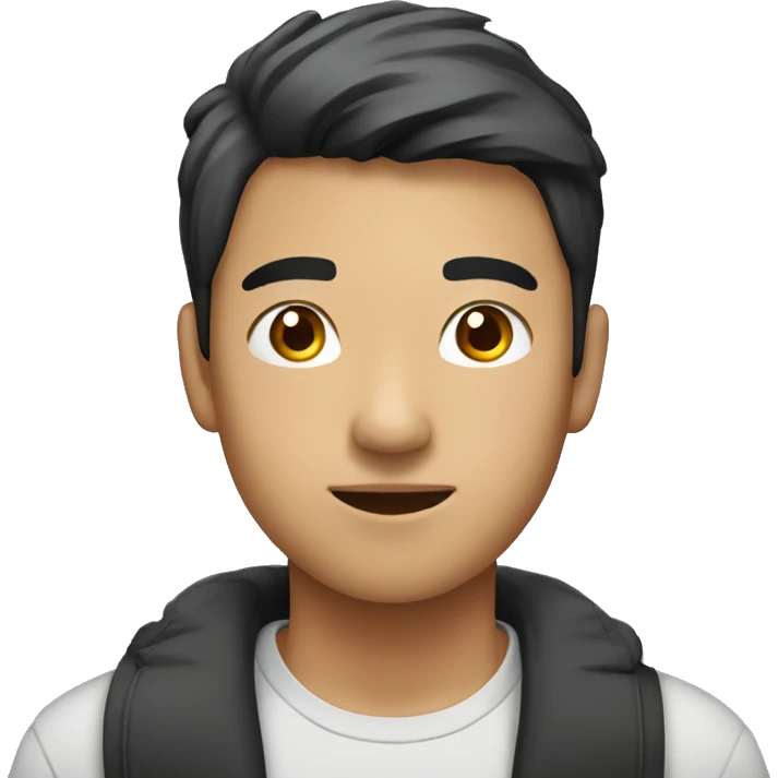 asian male student emoji