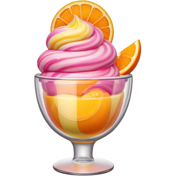 Fruity sorbet emoji