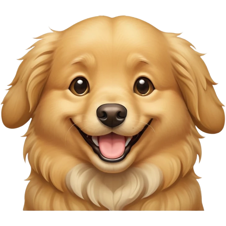 Happy dog ￼ emoji