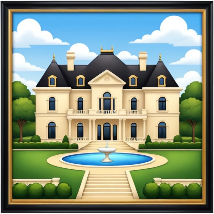 luxury estate emoji